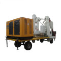 diesel generator powered mobile seed cleaning plant